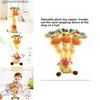 Singing Giraffe Plush Toy With Talking Motion For Kids Gift