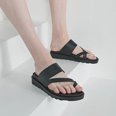 [BSQT BY CLASSY] S212 Ostend Flip-Flop Thong Monoblack [Street] [Shipped from Korea] 100% Authentic