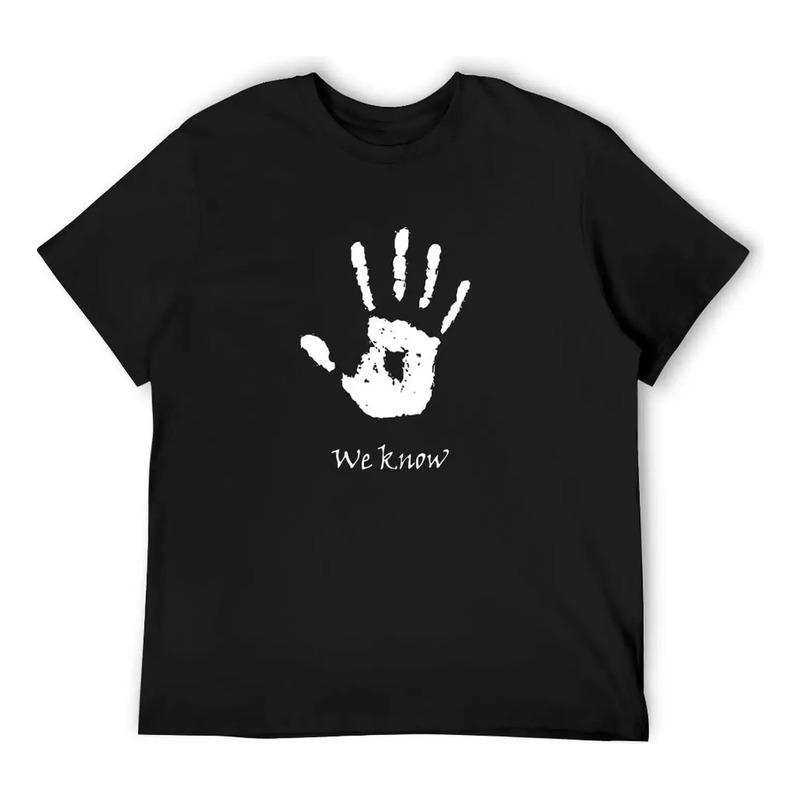 Camiseta Dark Brotherhood - We Know Blusa Con Estampado De A S разноцветный