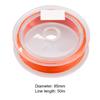 50m 20/30LB Fly Fishing Backing Line for Trout Polyester 8 Braided Fly Fishing Line Backing Smoothing Un-waxed Fishing Tackle