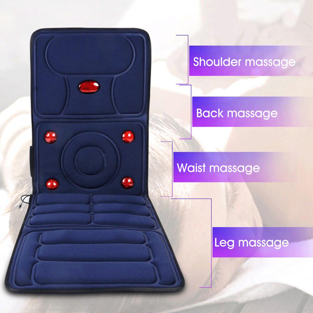 Terapia grzewcza Elektryczny masażer Poduszka do masażu karku Masażer do ciała Relaksacyjny wibrator do masażu