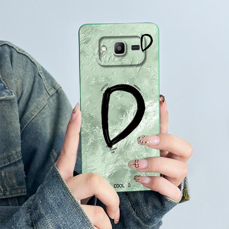 Funda For Samsung Galaxy J2 Prime G532 J2 ACE Grand Prime Plus G530 Soft Silicone Phone Case Protective Fashion Letter Cover