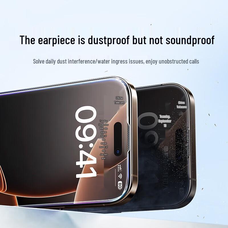 UGREEN iPhone 16 Pro Max Full Coverage HD Tempered Glass Screen Protector (4-Pack)