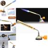 Handheld Butane Torch Gun Safe Wind-resistant Metal And Plastic Baking Tool
