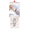 POEDAGAR Elegant Women's Watch Waterproof Luminous Date Fashion Ladies Wristwatch Stainless Steel Quartz Watches