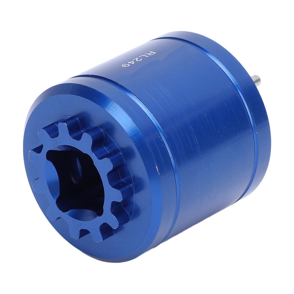 Kurbelabzieher 2 in 1 Aluminiumlegierung Ergonomisches Design Fahrrad Kettenblatt Demontagewerkzeug für