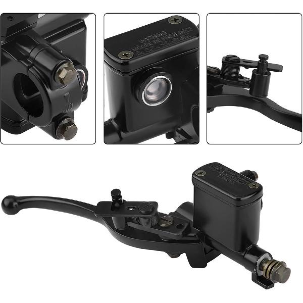 7/8" ATV BremsHauptzylinder, Dirt Bike Bremshebel Pumpe 22mm Quad Bike Bremse 50cc 110cc 150cc Quad Bike ATV