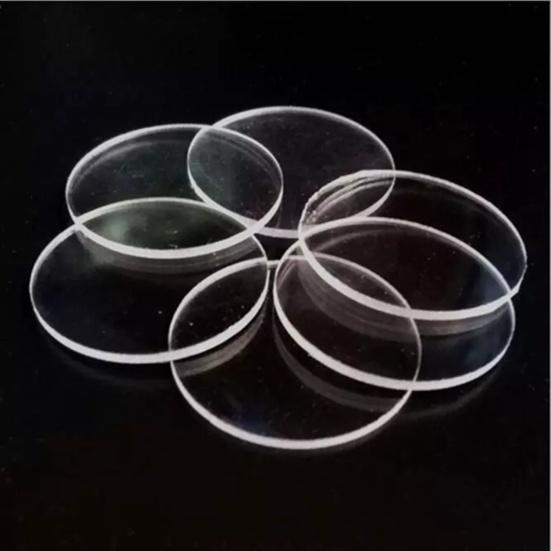 Praktische Runde Scheibe Rand Kuchen Antihaft Transparentes Acryl Kuchenunterlage für Kuchen
