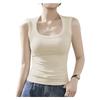 BOPRUIEY Women's Sleeveless Tank Top with Chest Pad