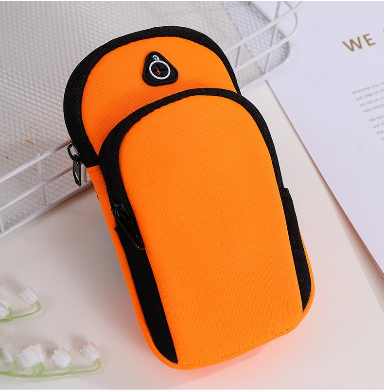 Hot Sale Sports Running Arm Bag Cycling Mountaineering Arm Mobile Phone Key Change Storage Bag Fitness Wrist Bag