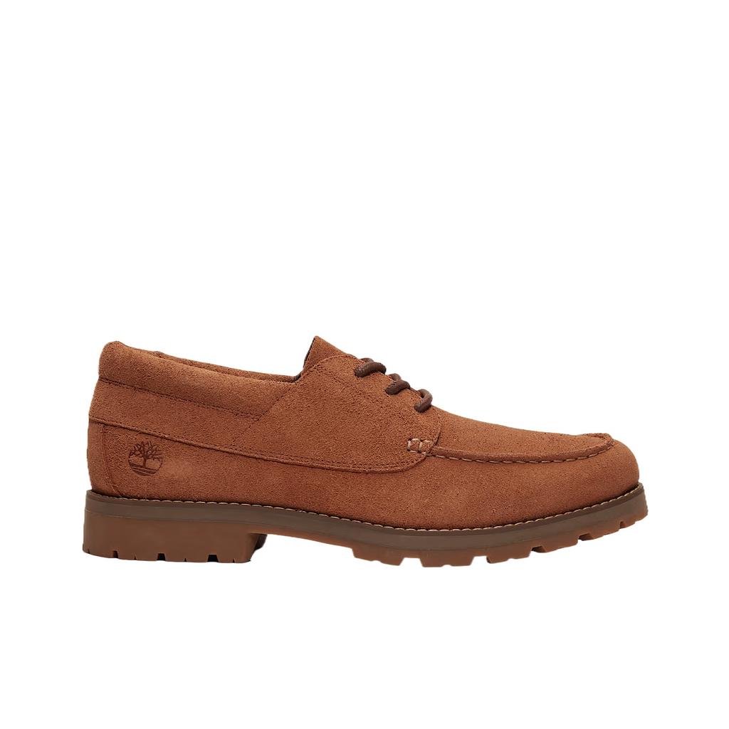 Timberland Britton Leather Square Lace-Up Classic Trendy Comfortable Versatile Casual Shoes Men sneaker Brown TB0A6CBJEIZ
