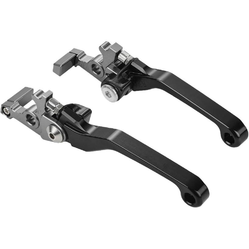 Electric Dirt Bike Brake Clutch Lever Foldable CNC Pivot Folding for Tuttio Tutti Tutto Soleil 01 Ebike Blcak