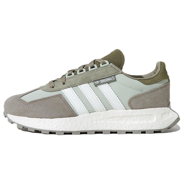 Adidas Originals Retropy E5 Comfortable Trendy Slip-Resistant Durable Low-Top Lifestyle Casual Shoes Unisex Casual Shoes Gray White ID4764