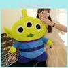 Adorable Alien Plush Toy Soft Stuffed Animal With Three Eyes For Kids And Collectors