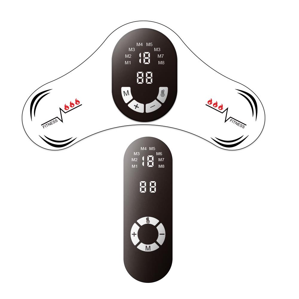 Cross-border EMS Automatic Double Pulse Waist Massage & Sculpting Device