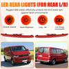 A03Z-LED Rear Bumper Reflector Light Tail Signal Lamp For  Transporter T5 2012 -2016 Caravelle Multivan