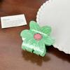 Flower Hair Vibrant Claw Clips Made Of Durable Acrylic Material Perfect For Fashiondriven Women