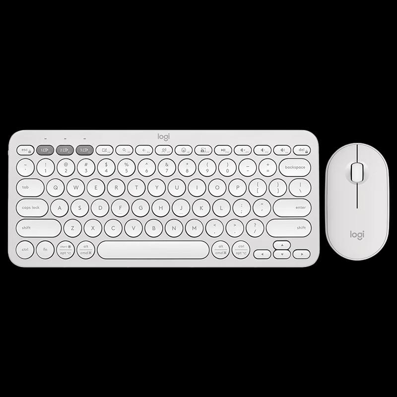 Logitech Pebble Wireless Bluetooth Keyboard K380 & Mouse Combo