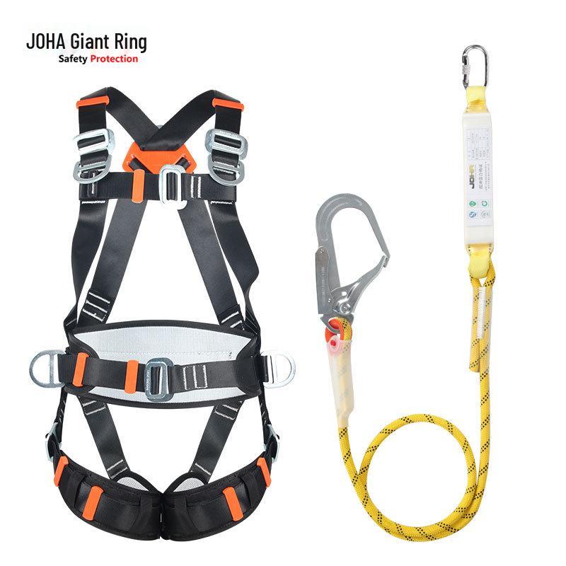 Five-Point Full Body Fall Protection Safety Harness for Electricians
