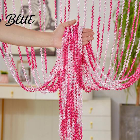 High-quality Door Curtain Decor Divider Wall Panel Decorative Tassel Spiral String Room Home Fringe Screen