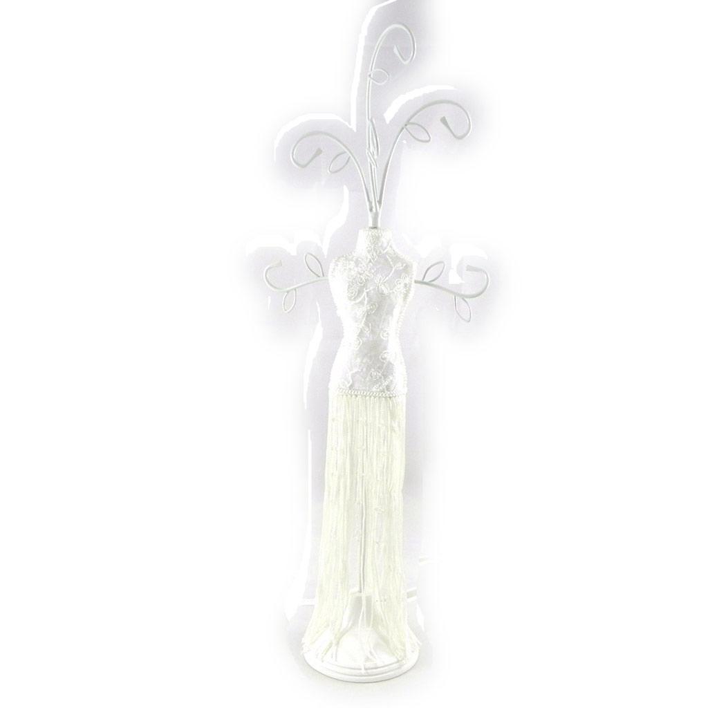 Les Trésors De Lily [H5947] - White 'Marilyn' Jewelry Stand