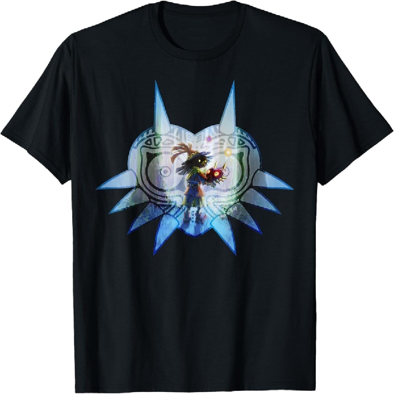 The Legend of Zelda Majora s Mask Portrait Fill T-Shirt XXXXXL разноцветный