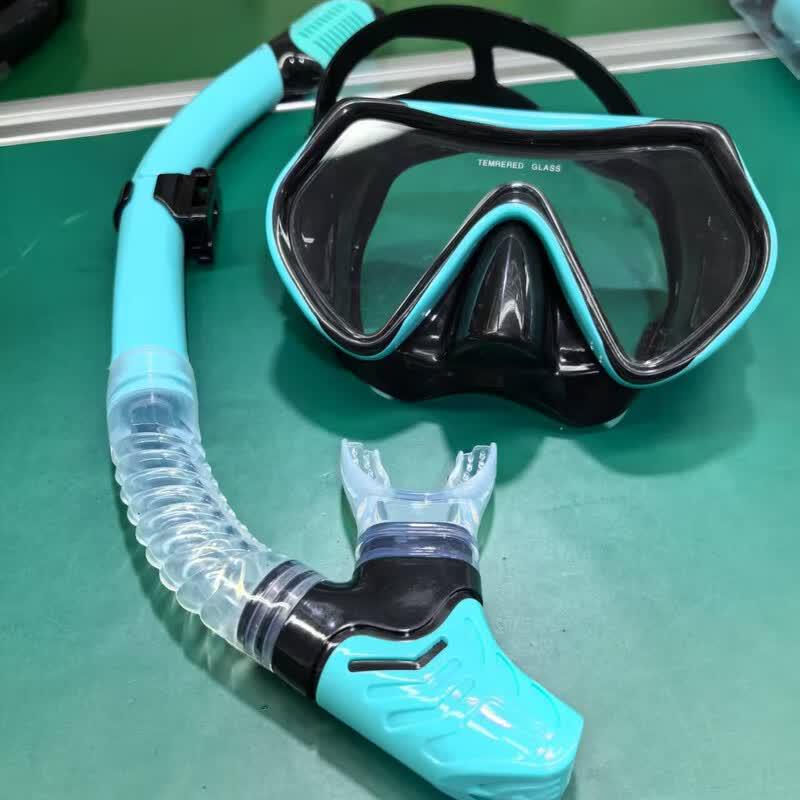 OLOEY Full Face Snorkel Mask Set Adult