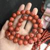 10mm Natural Red Shell Round Beads (38cm Strand) - Smooth Polished Boho Beach Supplies for DIY Necklace Bracelet Jewelry Making, Valentine's Day Gift