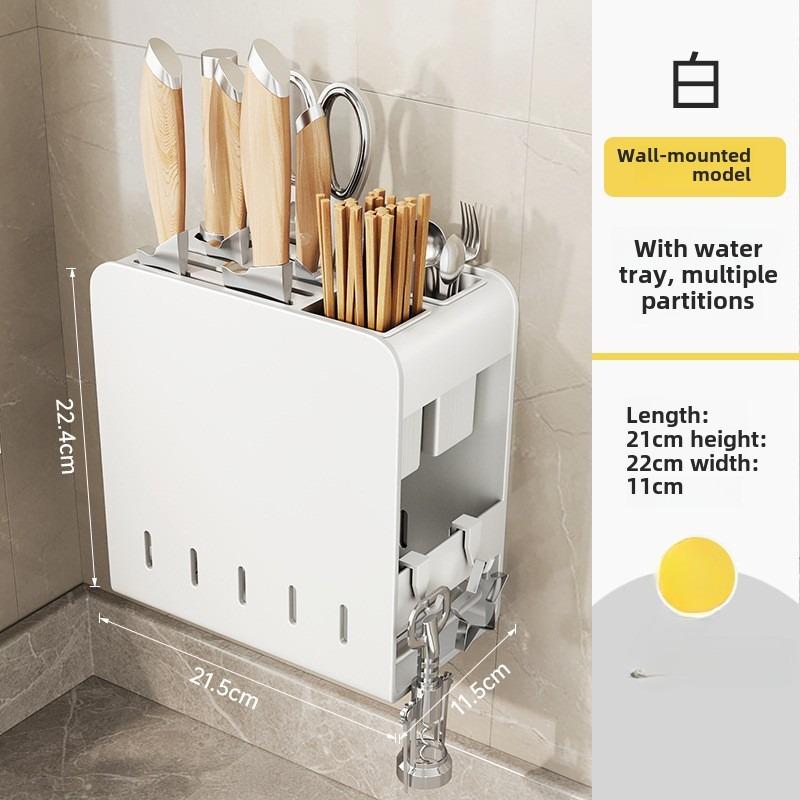 

Подставка для кухонных ножей настольная из нержавеющей стали, подставка для ножей, бытовая многофункциональная стойка для хранения, кухонные принадлежности для дома