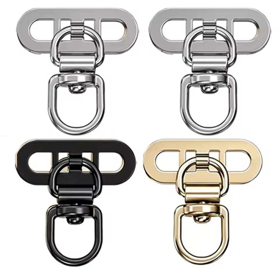 Xiaomi 1/2/4Pcs 360 Rotatable Metal Steel Phone Tether Tabs Mini Phone Lanyard Patch Gasket Connecter Piece for IPhone/Huawei/Samsung