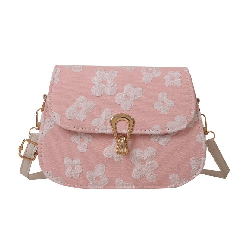 

Internet celebrity senior sense small bag women 2025 new trendy fashion versatile portable shoulder bag niche messenger bag bag розовый