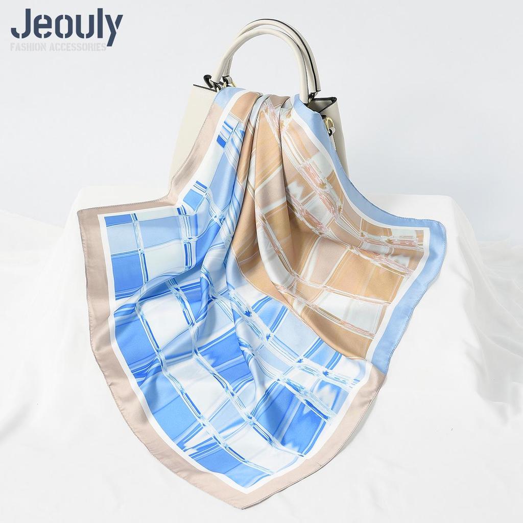 Cross-Border 70cm Silk Cashew Print Scarf - Autumn/Winter Women's Fashion Headscarf