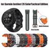 26MM Strap for Garmin Instinct 2X Solar Silicone Band for Instinct 2X Solar Tactical Edition Replacement Wristband