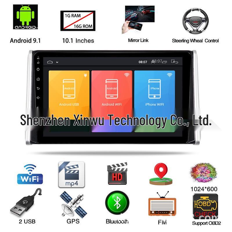 

RAV4 All-in-One GPS Navigation: Android MP5, Bluetooth & WiFi Compatibility for 20 Models 10.1-inch