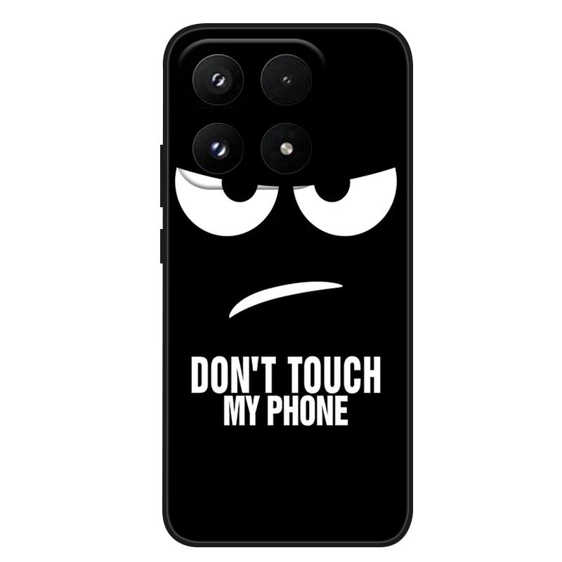 Xiaomi 17 Kılıfı 15 T Pro Kılıf Siyah Silikon Yumuşak Arka Kapak Kılıfı Xiaomi 15T 5G 15T Pro 5G Telefon Kılıfı Kapak 15TPro Funda İçin