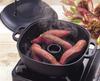 Iwachu Sweet Potato Inner Dimensions x for Direct Flame Nambu 21102 Pot, Black, 24.5 24.5 cm, Use, Ironware,