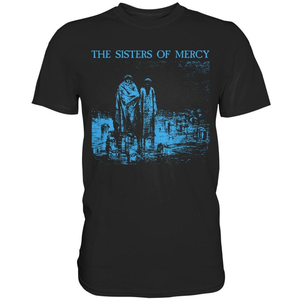 Men T-shirts The Sisters of Mercy 1990 Tour T-Shirt Fun Men's Short Sleeved Oversize Comfortable Pattern T-Shirt Series Top