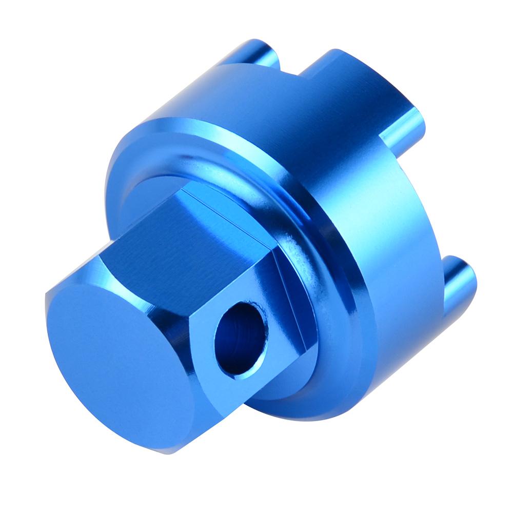 NICECNC For KTM SX 125 SXF 250 SXF 450 XC XCF For Husqvarna TX300 FC 250 FC 450 2017-2023 WP Fork Compression Valve Removal Tool синий