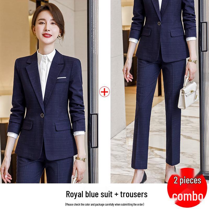 Women's Professional Autumn Suit Set: Office & Sales Formal Wear