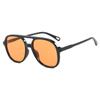 Sunglasses Men Women Trend Oversized Square Gradient Lens Double Bridge Designer Eyewear Unisex Vintage Driving Sunglasses