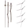 5 Sets DIY Clock Hands Wall Clock Hands Wood Clock Hands Repair Wooden Clock Hands for Replacement