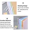 5PCS/Set Rotating Side Opening A4 File Folder Gradient Color File Organizer  School Office