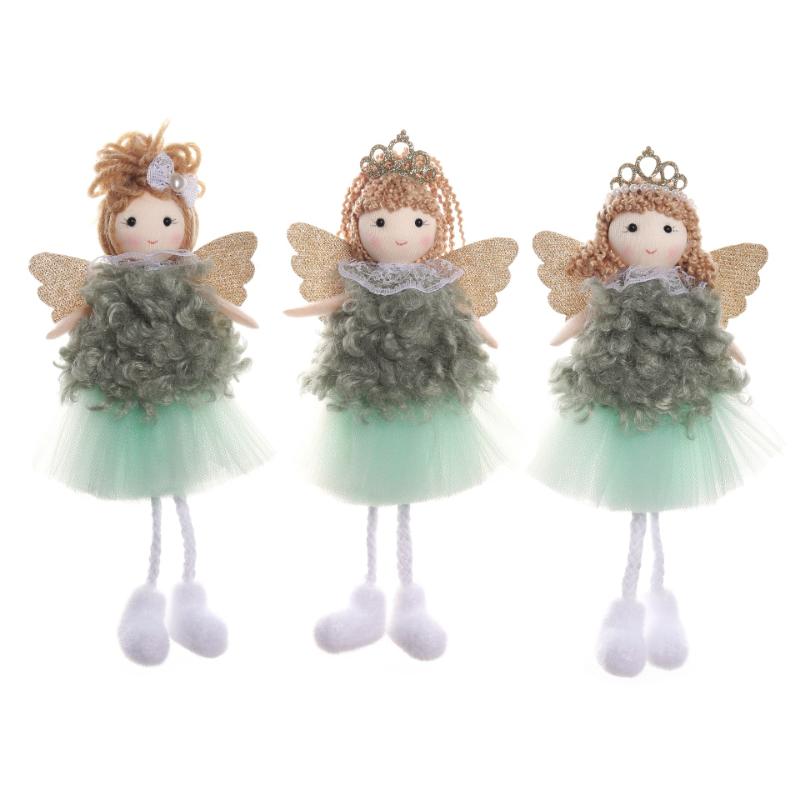 Christmas Angel Doll New Year 2025 Gifts Christmas Decorations for Home Navidad 2025 Natal Xmas Tree Pendant Ornaments Noel Deco
