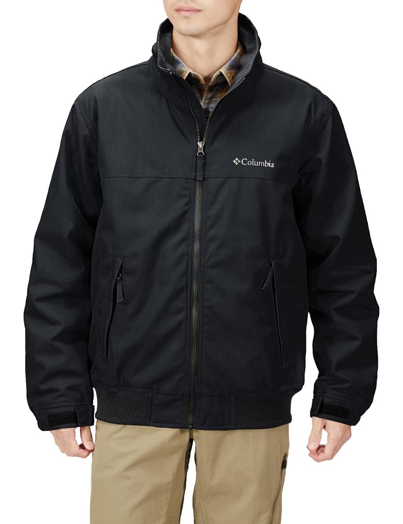 Columbia Loma Vista Jacket Black Stand-Neck (XM5673), Men's, XXL,