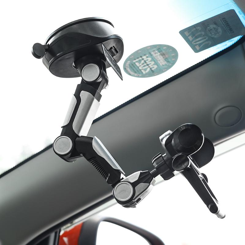 Saugnapf-Autotelefonhalter Dash Windschutzscheibenhalterung Ständer Parkschilder Mobile Handyunterstützung für IPhone 14 13 Pro Xiaomi Huawei Samsung