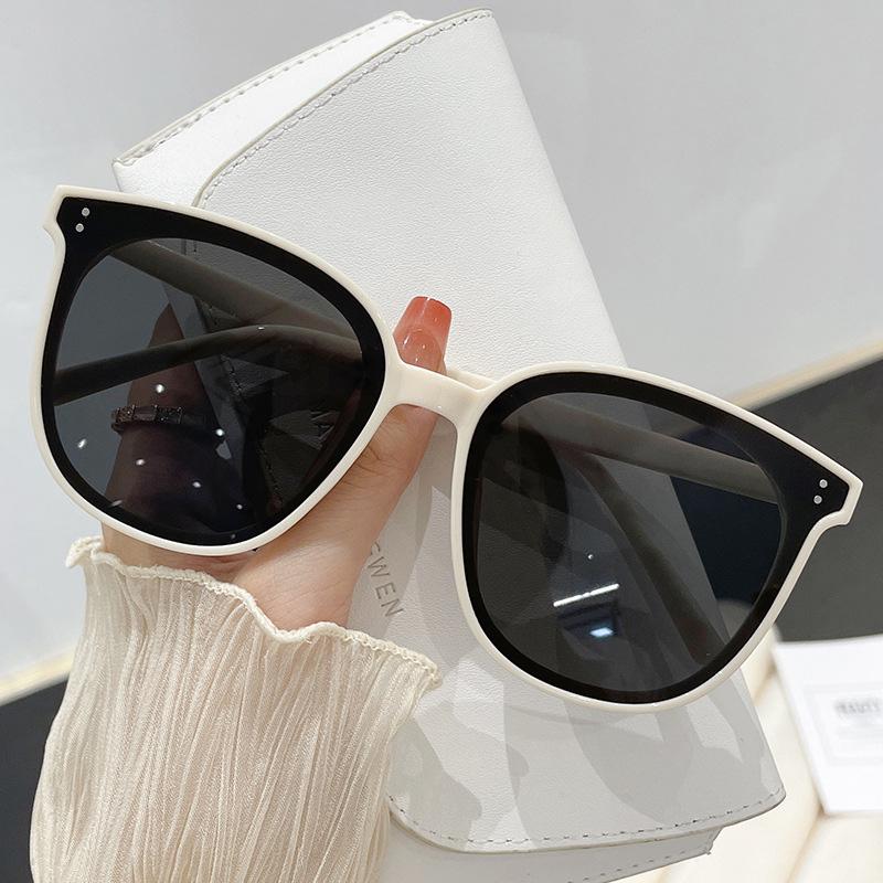 1Pc Women Female Eyewears Fashion Acrylic/PC Luxury Ultraviolet-proof Sunglasses Brand Designer