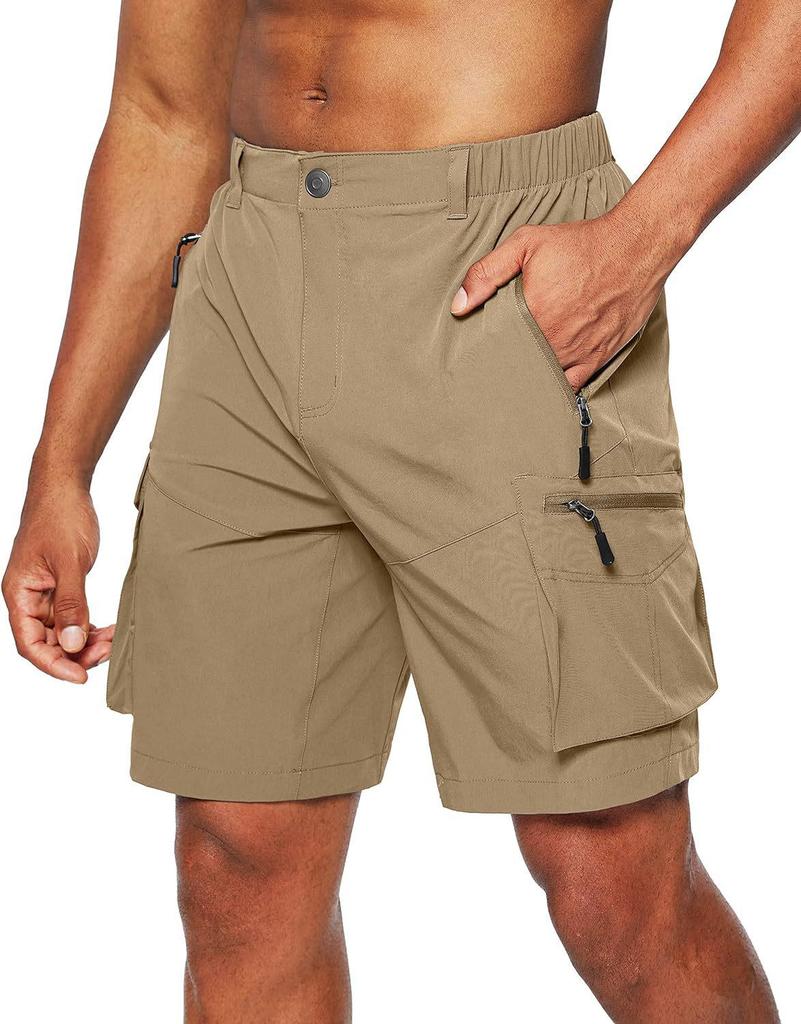 2024 Herren Übergröße Mehrfach-Taschen Reißverschluss Arbeitsshorts