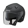 Yamaha Jet Motorcycle Zenith Sun Visor Rubbertone Size L YJ-14 Helmet, Model, 90791-2281L, Black, (Head Circumference 58cm-59cm)