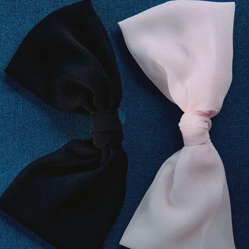 Elizabeth Moments Large Chiffon Ribbon Hair Pin