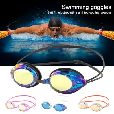 Swim Goggles Swimming Glasses No Vision UV Protection Clear Wide Leaking Full Protection Swimming Eyewear